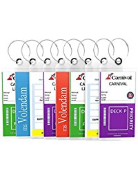 ID luggage tags set